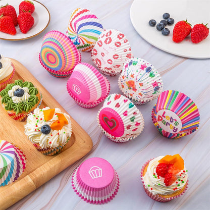 Torten Zubehör Set 285-teiliges Kuchen Dekorieren Spritztüllen Spatel Blau