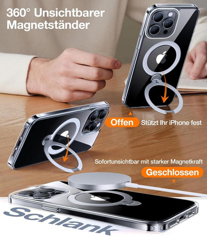 TORRAS 360° Ostand Spin iPhone 15 Pro Max Hülle