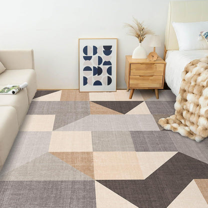 Moderne Geometrischer Teppich Waschbar Kurzflor Rutschfest 200x300 cm