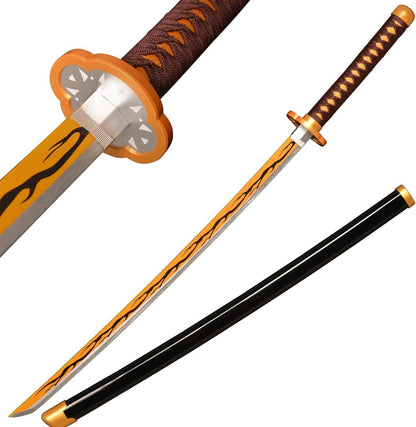 Anime Cosplay Bambus Schwert Katana 103cm Stile Auswahl