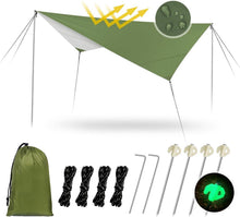 Wasserdichtes Camping Zeltplanen UV Schutz Sonnensegel 3,4x2,6M