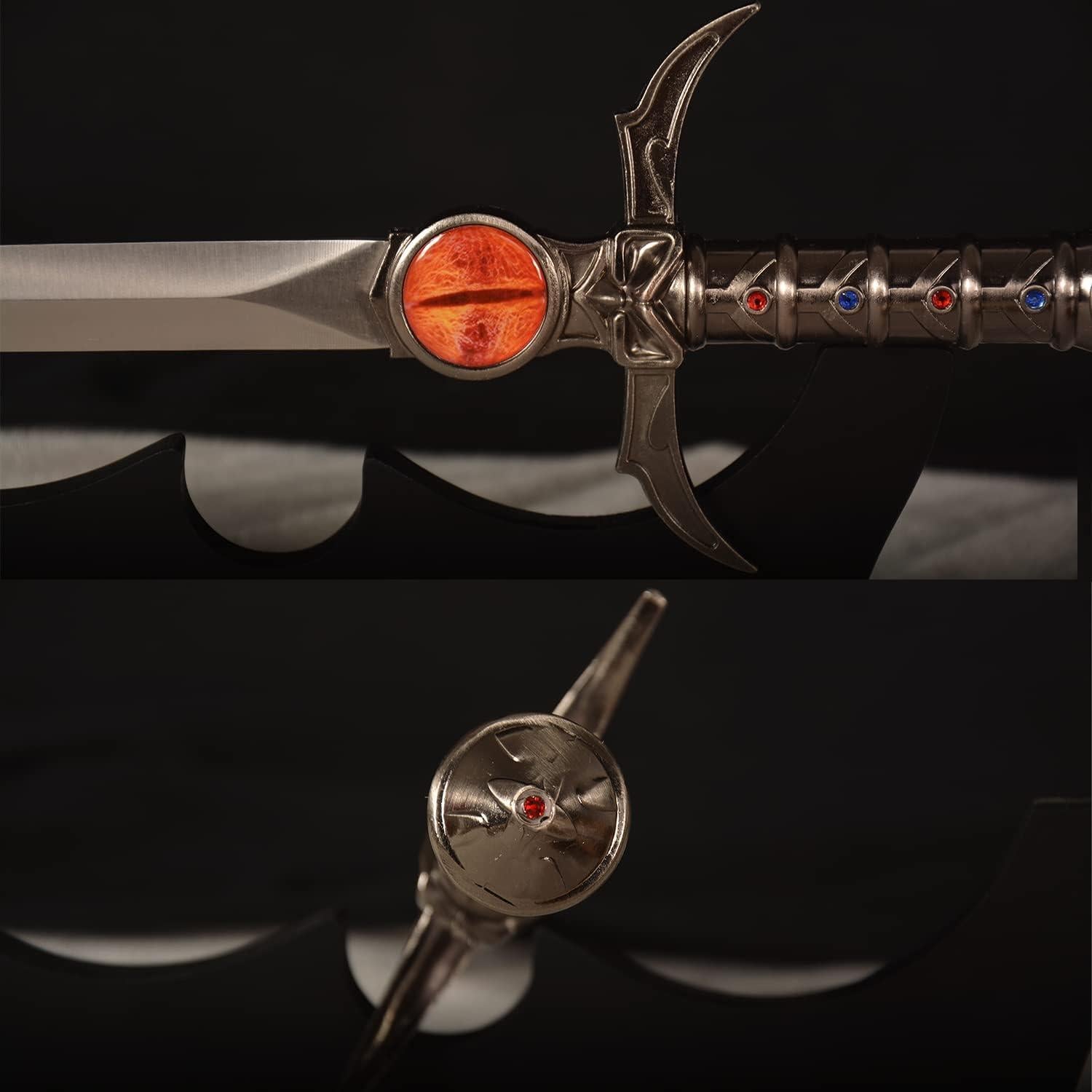 Handgemachtes Cosplay Anime Schwert - Tiger-Katze Peregrine Mystisches Schwert & Schwert des Omens - 41cm