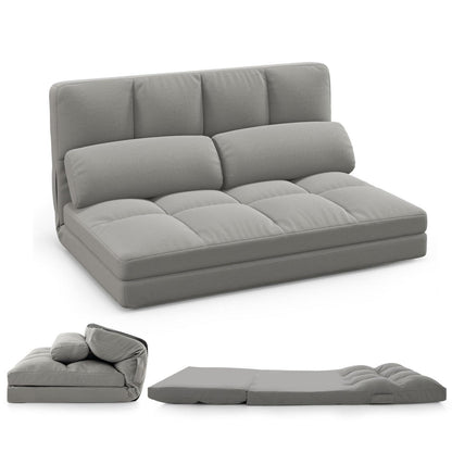 GOPLUS Schlafsessel mit Verstelllehne – 3in1 Sofa für Wohnzimmer