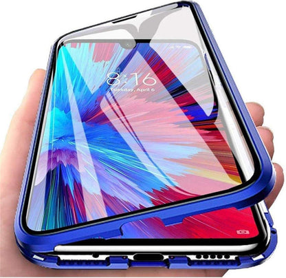 Samsung Galaxy S24+ Hülle, Magnetische Adsorption 360 Grad Schutz Flip
