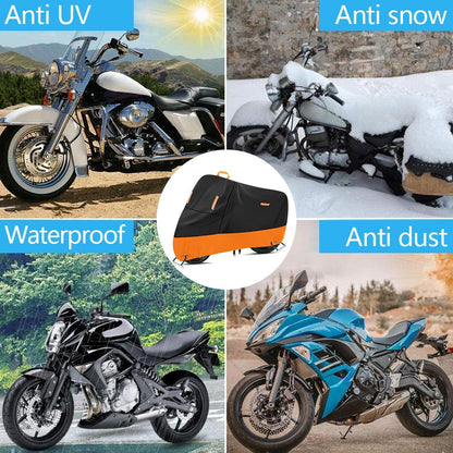 300D Motorrad Abdeckplane Outdoor Oxford 4XL Wasserdicht Reflektierend