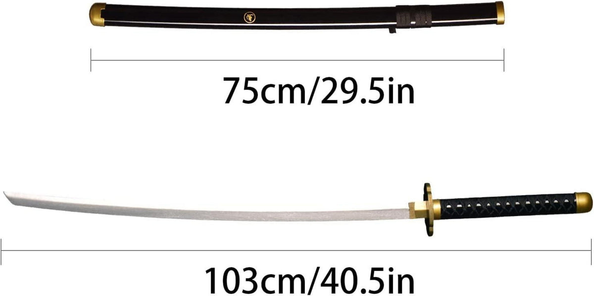 Anime Katana Schwert 103cm Cosplay Roronoa Zoro Himura