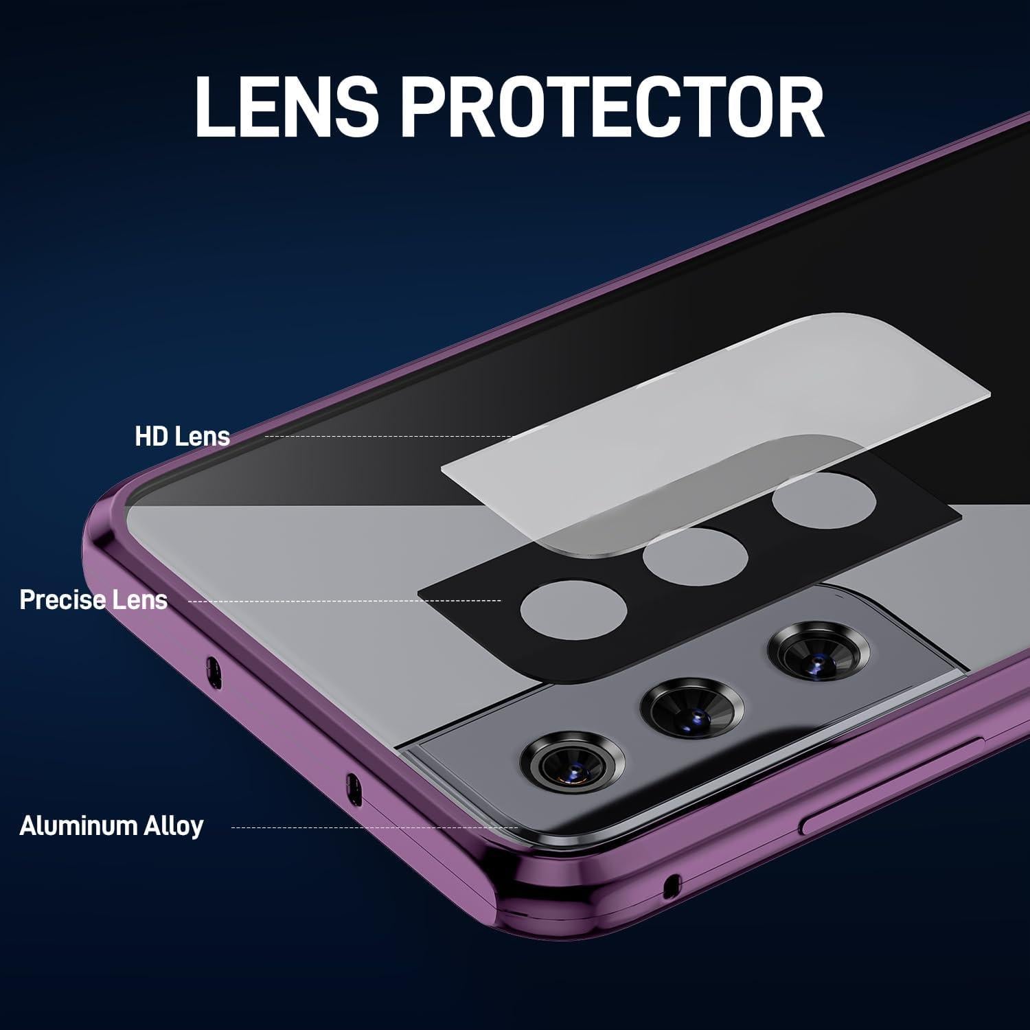 Samsung Galaxy S24 Hülle Magnetische Adsorption 360 Grad Schutz