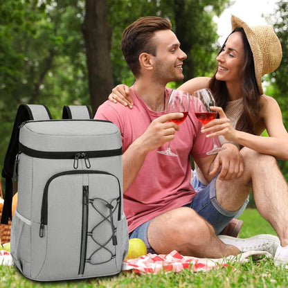 Kühltasche 28L Picknickrucksack Flaschenöffner Wasserdicht