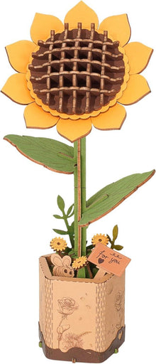 Rolife 3D Puzzle Blumenstrauß Holz Handwerk Modell Kit für Erwachsene