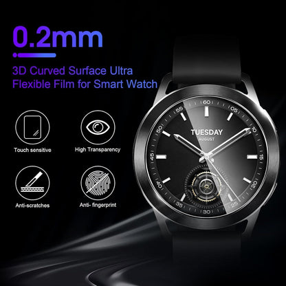 3er Pack Panzerglas Displayschutz für Garmin Forerunner 165