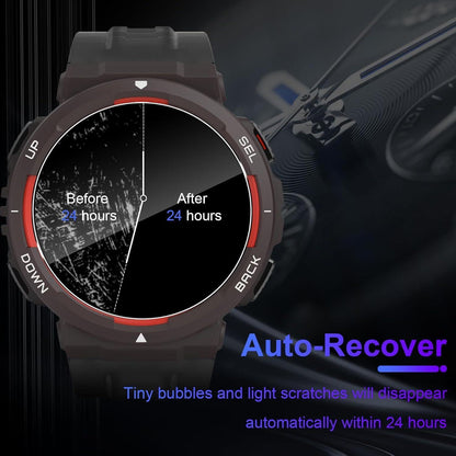 QULLOO Amazfit Active Edge Schutzfolie 4 Stück HD