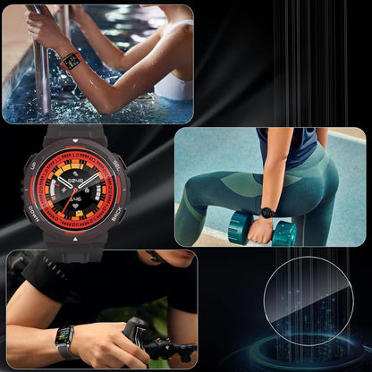 QULLOO Amazfit Active Edge Schutzfolie 4 Stück HD