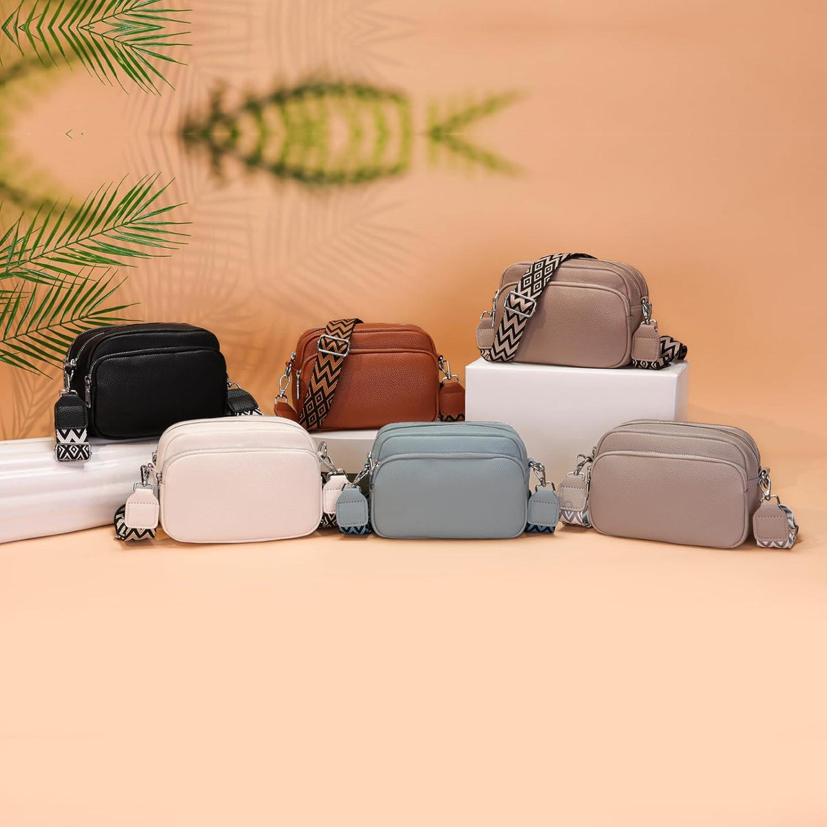 Kleine Umhängetasche Damen Handtasche Crossbody