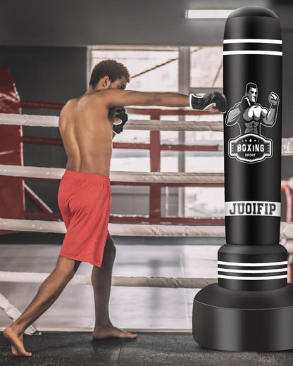 Aufblasbarer Kinder-Boxsack 168cm dreistufiges Design drinnen draußen Karate MMA