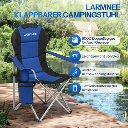 Leichter Campingstuhl klappbar für Angeln und