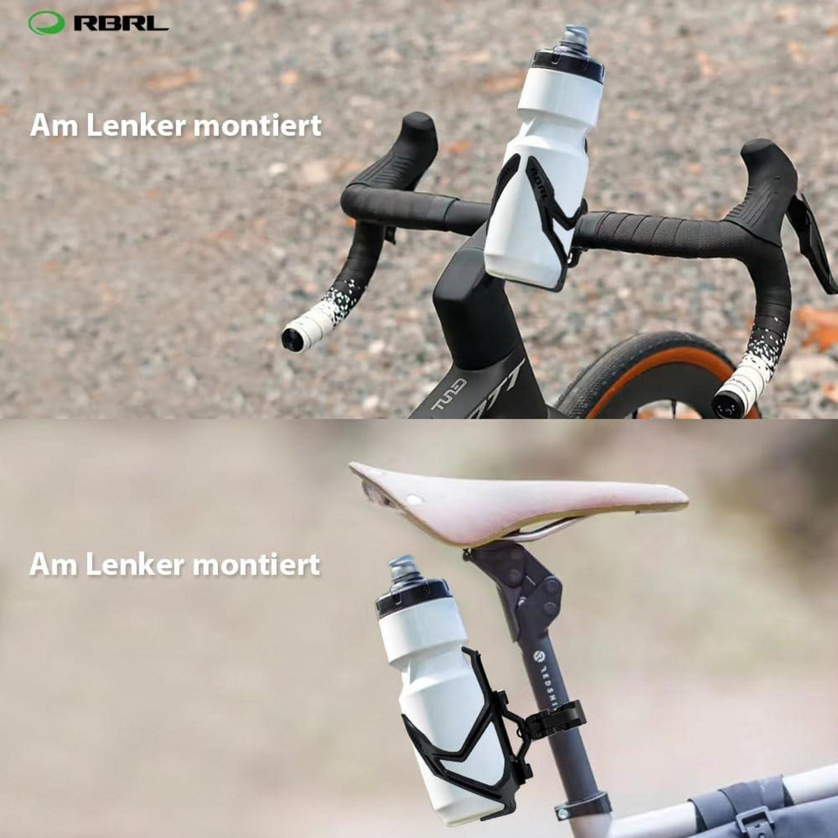RBRL Flaschenhalter Fahrrad Trinkflasche Halter