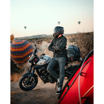 Wasserdichte Motorrad Gepäckrolle 50L – Vielseitige Hecktasche