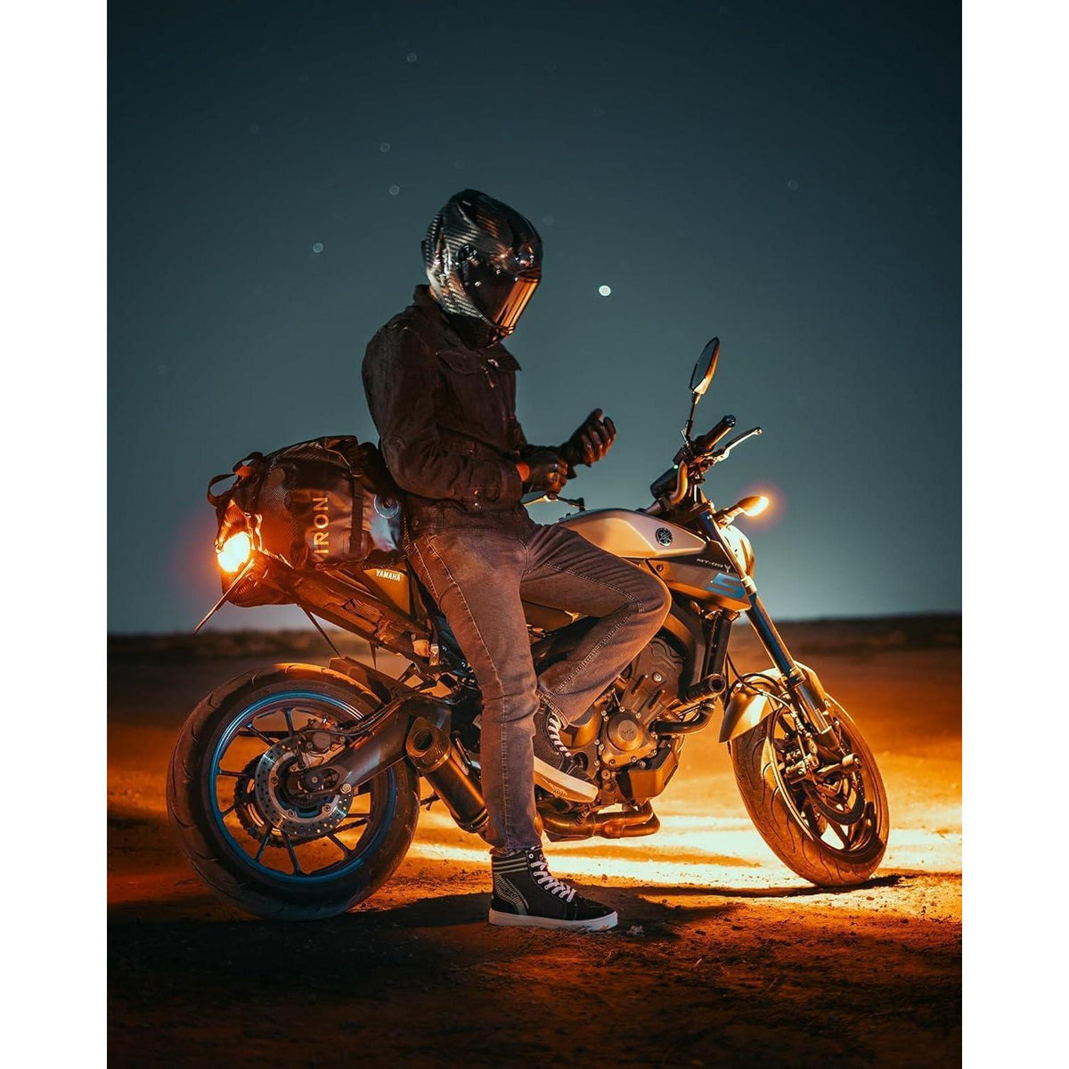 Wasserdichte Motorrad Gepäckrolle 50L – Vielseitige Hecktasche