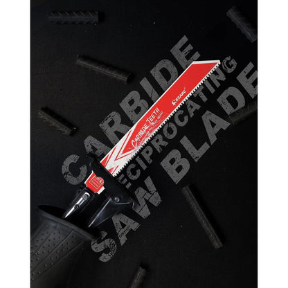 Hartmetall Säbelsägeblätter 10tlg für Metall 225mm 8 TPI