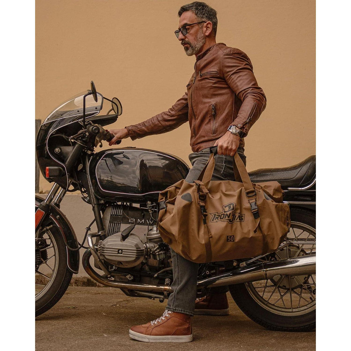 Wasserdichte Motorrad Gepäckrolle 30L – Vielseitige Hecktasche