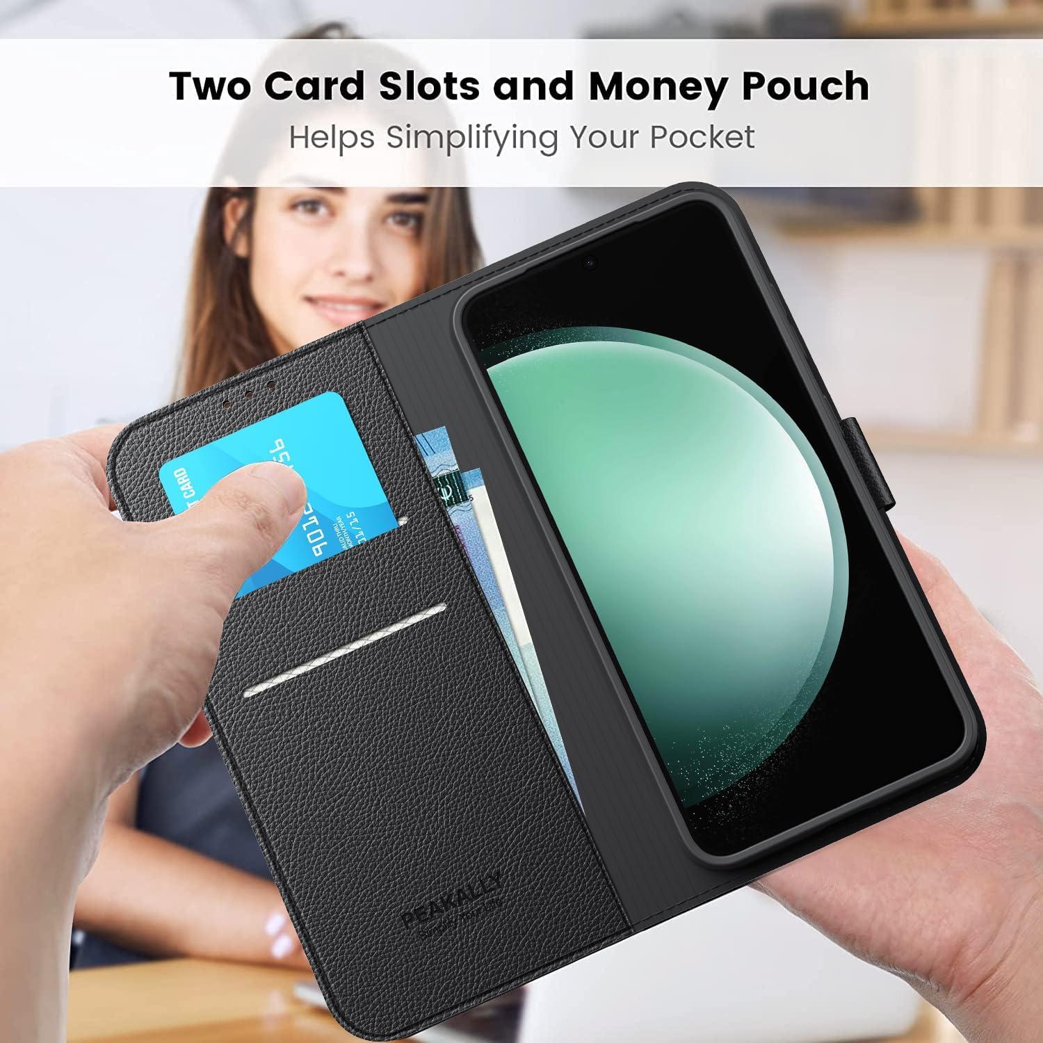 Handyhülle Samsung Galaxy S23 FE | 360° PU Leder Schutz