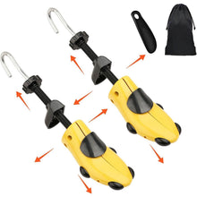 Schuhspanner Damen Herren Schuhdehner Gelb Schuhlöffel