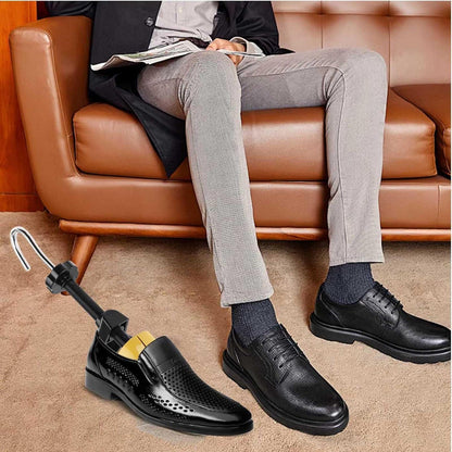 Schuhspanner Damen Herren Schuhdehner Gelb Schuhlöffel