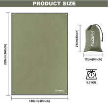 Flintronic Camping Zeltplane Bodenplane Tarp Hängematte
