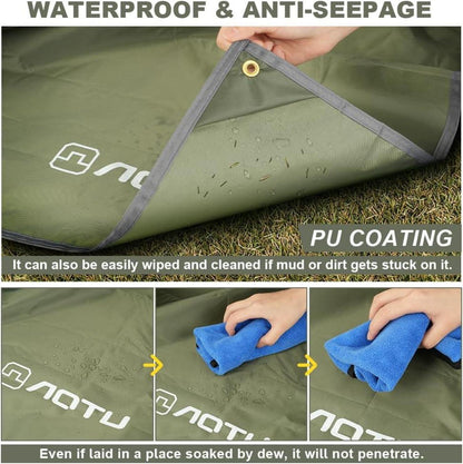 Zeltplane Camping Bodenplane, Tarp Hängematte, Regendichte
