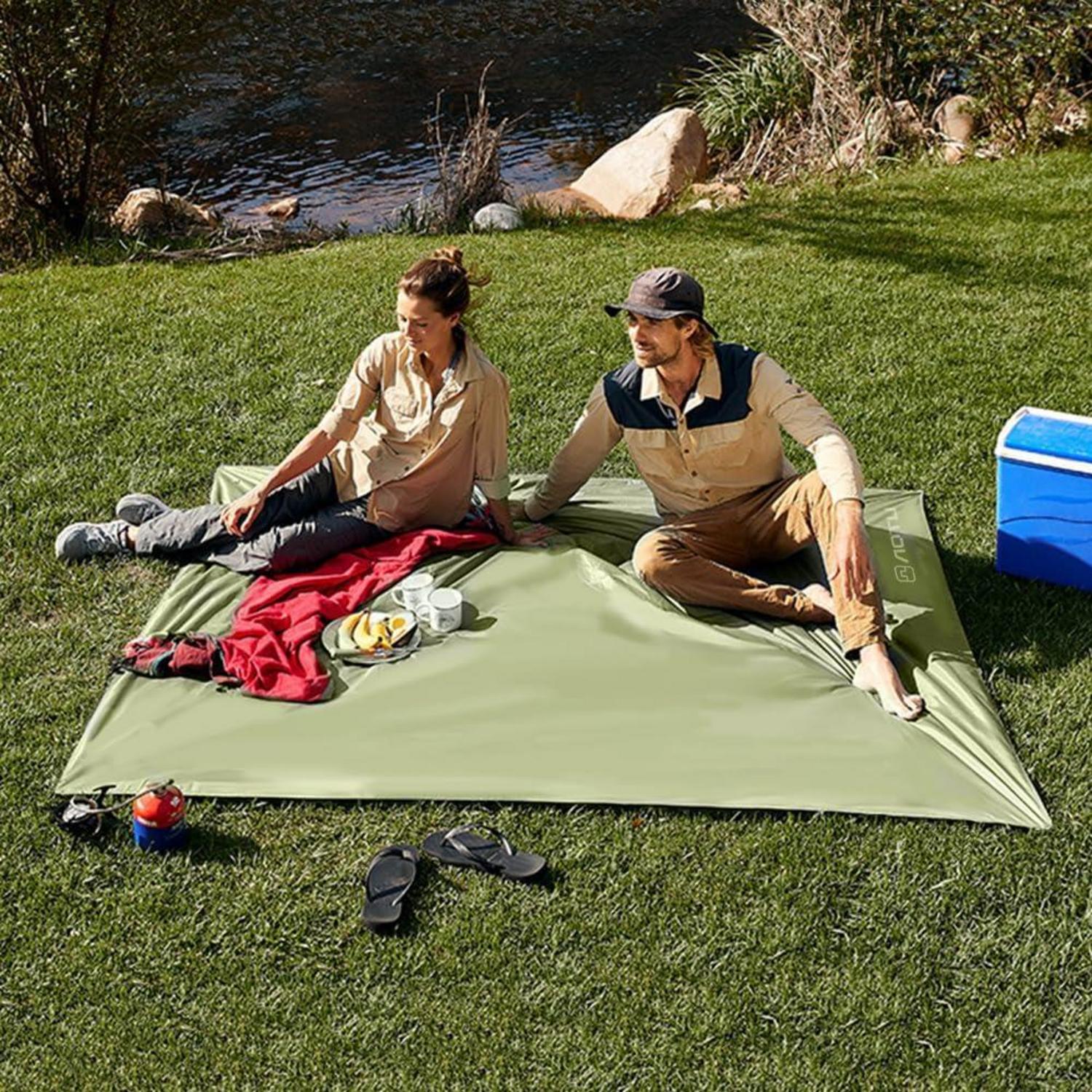 Zeltplane Camping Bodenplane Tarp Hängematte Leicht Regendicht Matte