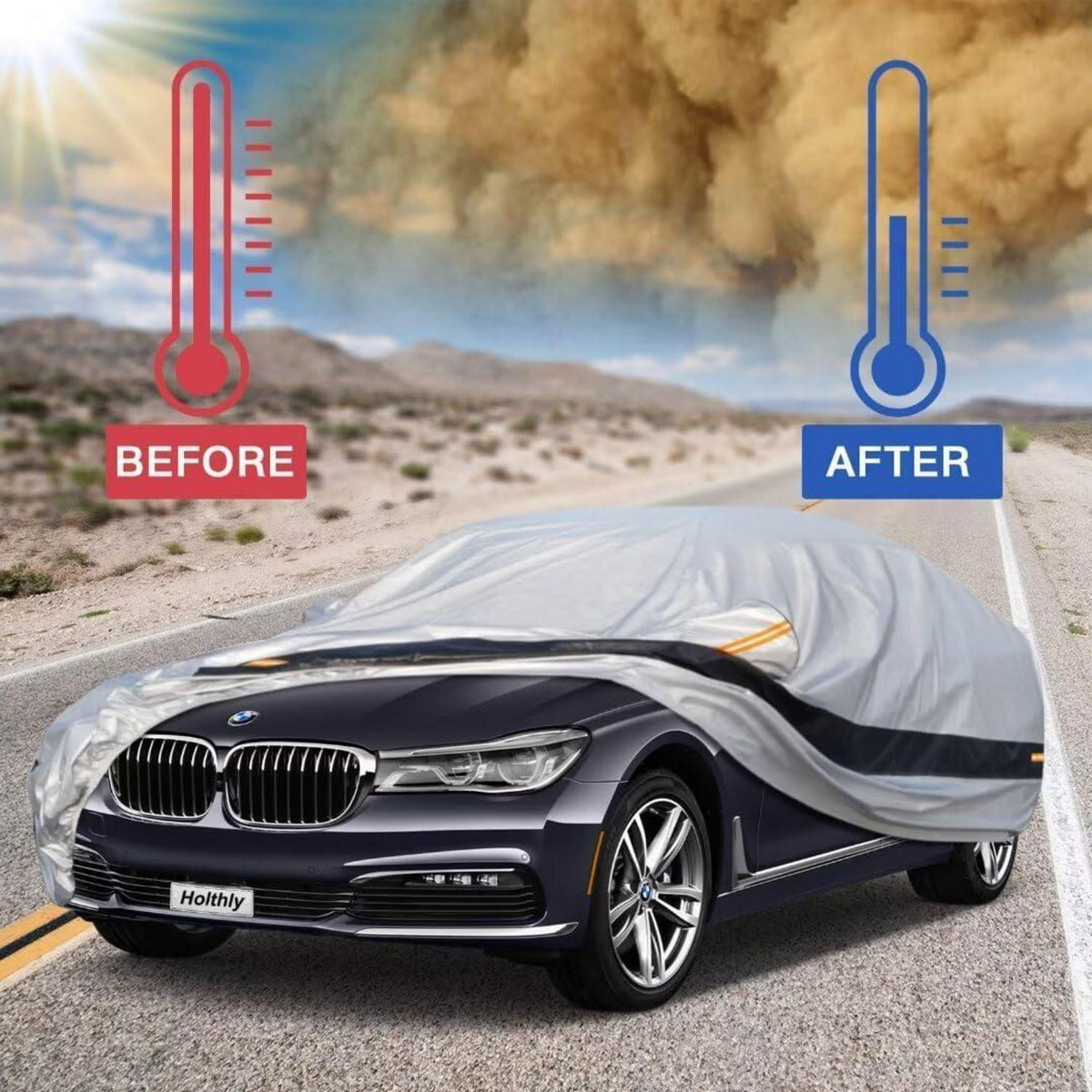 Auto Abdeckplane BMW 4er Serie (2013-2024) Wasserdicht & Atmungsaktiv