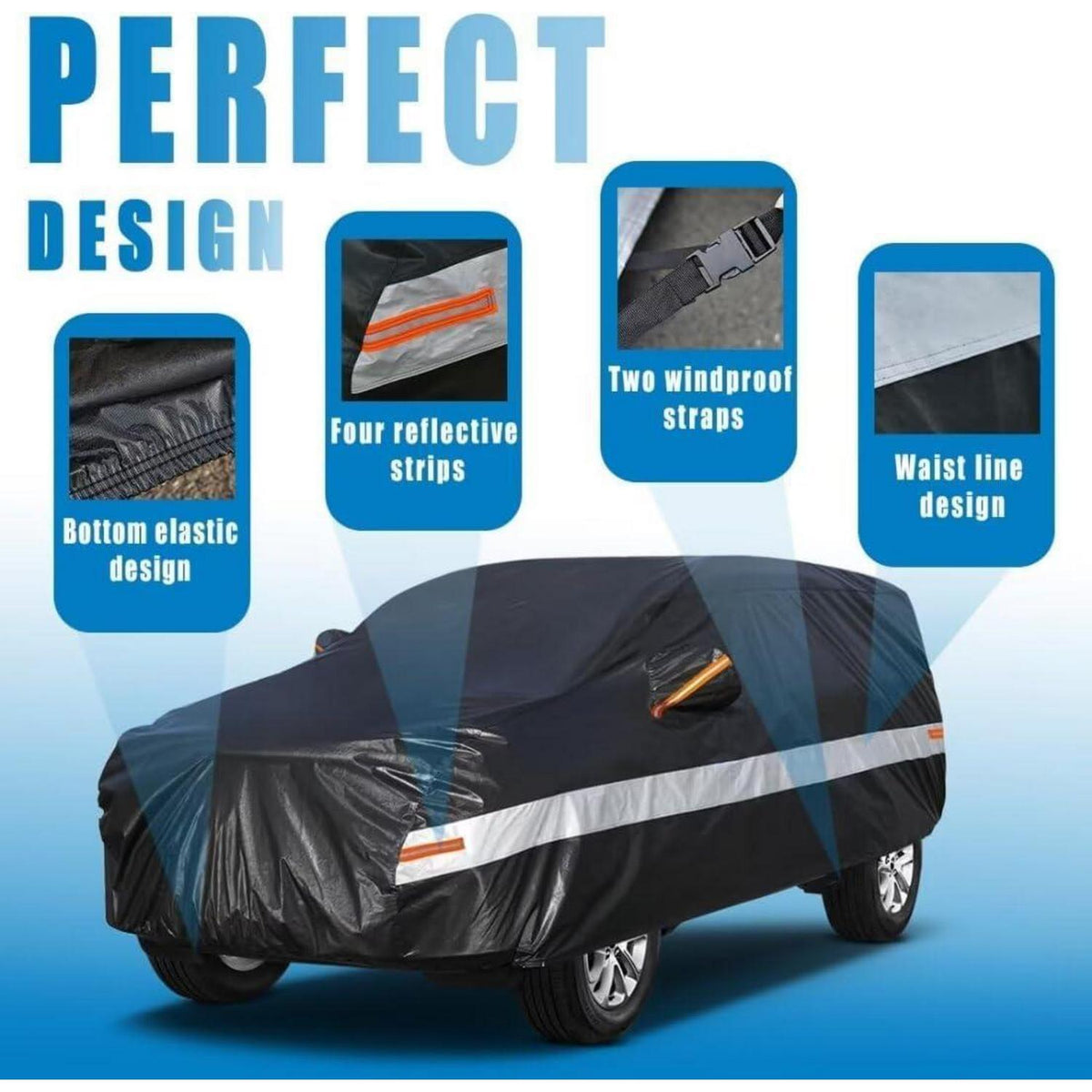 Auto Abdeckplane Audi Q5 (2008-2024) – Wasserdicht & Atmungsaktiv