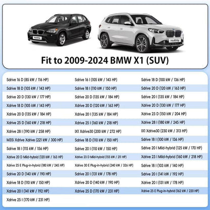 Auto Abdeckplane BMW X1 (2009-2024) Wasserdicht & Atmungsaktiv