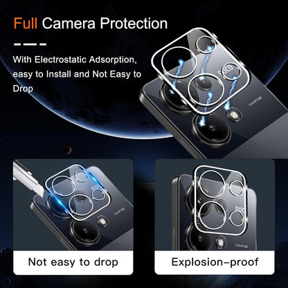 Schutzfolie Panzerglas Xiaomi POCO M6 Pro 3 Stück Kamera Displayschutzfolie