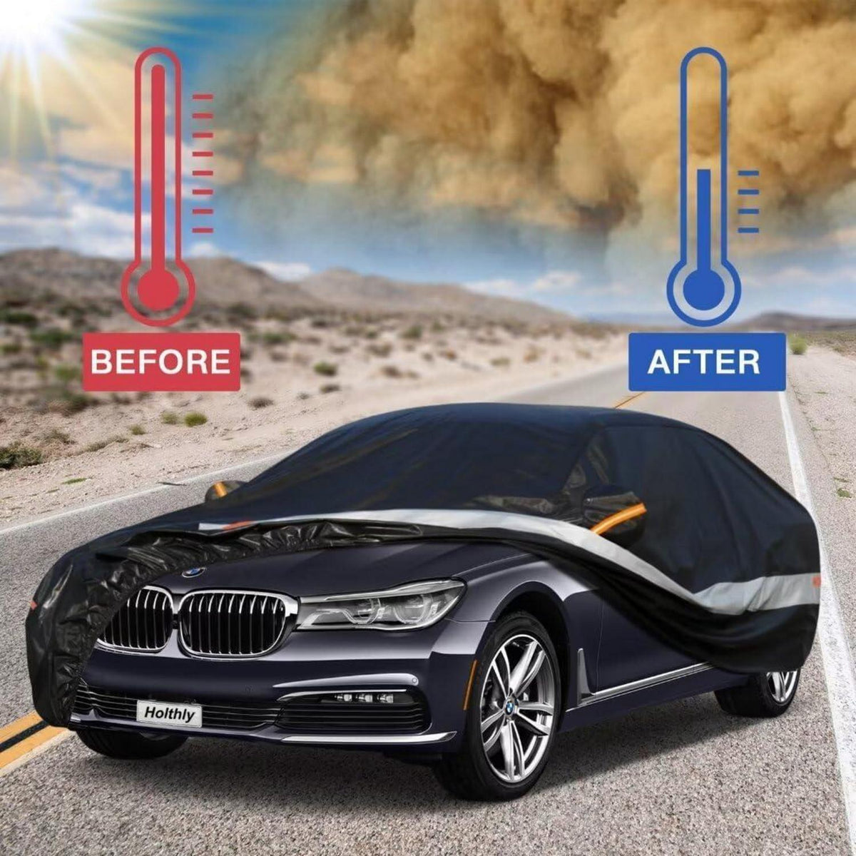 Auto Abdeckplane BMW 4er Serie (2013-2024) Wasserdicht & Atmungsaktiv