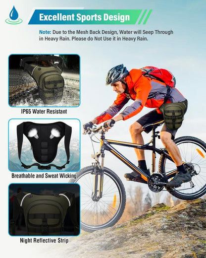 Beintasche Motorrad Herren Damen Wasserdicht Reflektierend Tactical