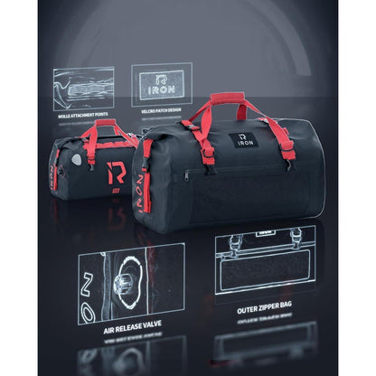 Motorrad Hecktasche 50L wasserdicht mit Rolltop