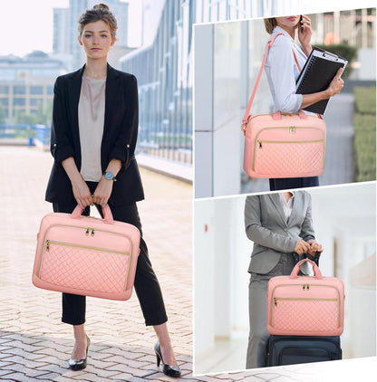 Laptoptasche 17,3 Zoll Damen Wasserdicht Schultertasche Business