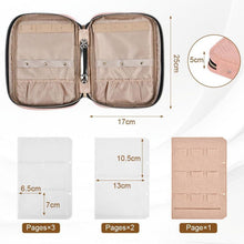 Aucuu Schmucktasche Organizer Reise Schmuckaufbewahrung