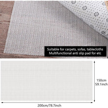 Rutschfeste Teppichunterlage 150x200 cm – Zuschneidbar & Vielseitig