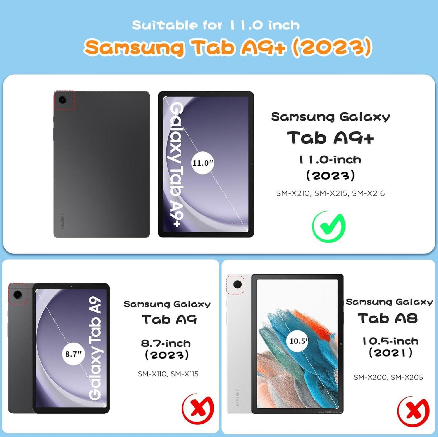 Kinder Hülle für Samsung Galaxy Tab A9+ 11 Zoll 2023
