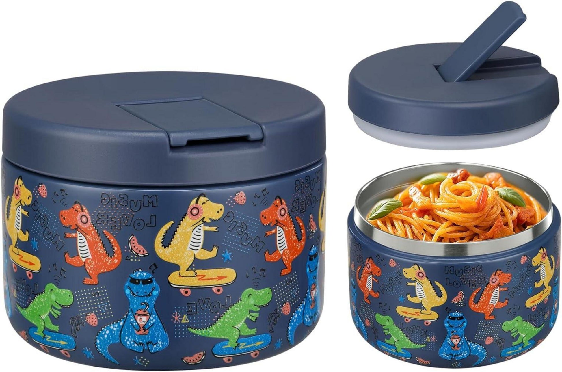 Thermobehälter für Essen 350ml Edelstahl Warmhaltebebehälter Kinder