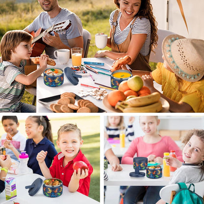 Thermobehälter 350ml Edelstahl für Essen Kinder auslaufsicher