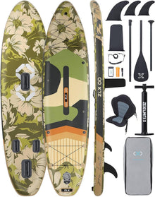 ZLX 350 cm Aufblasbares Stand Up Paddle Board Premium SUP für alle