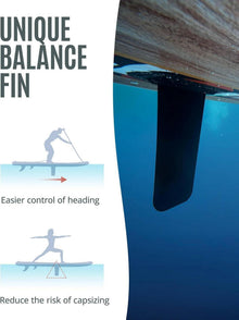 Aufblasbares Stand Up Paddle Board 350 cm für alle Skill