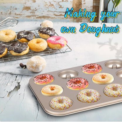 2er Set Mini Donut Backform, Herz