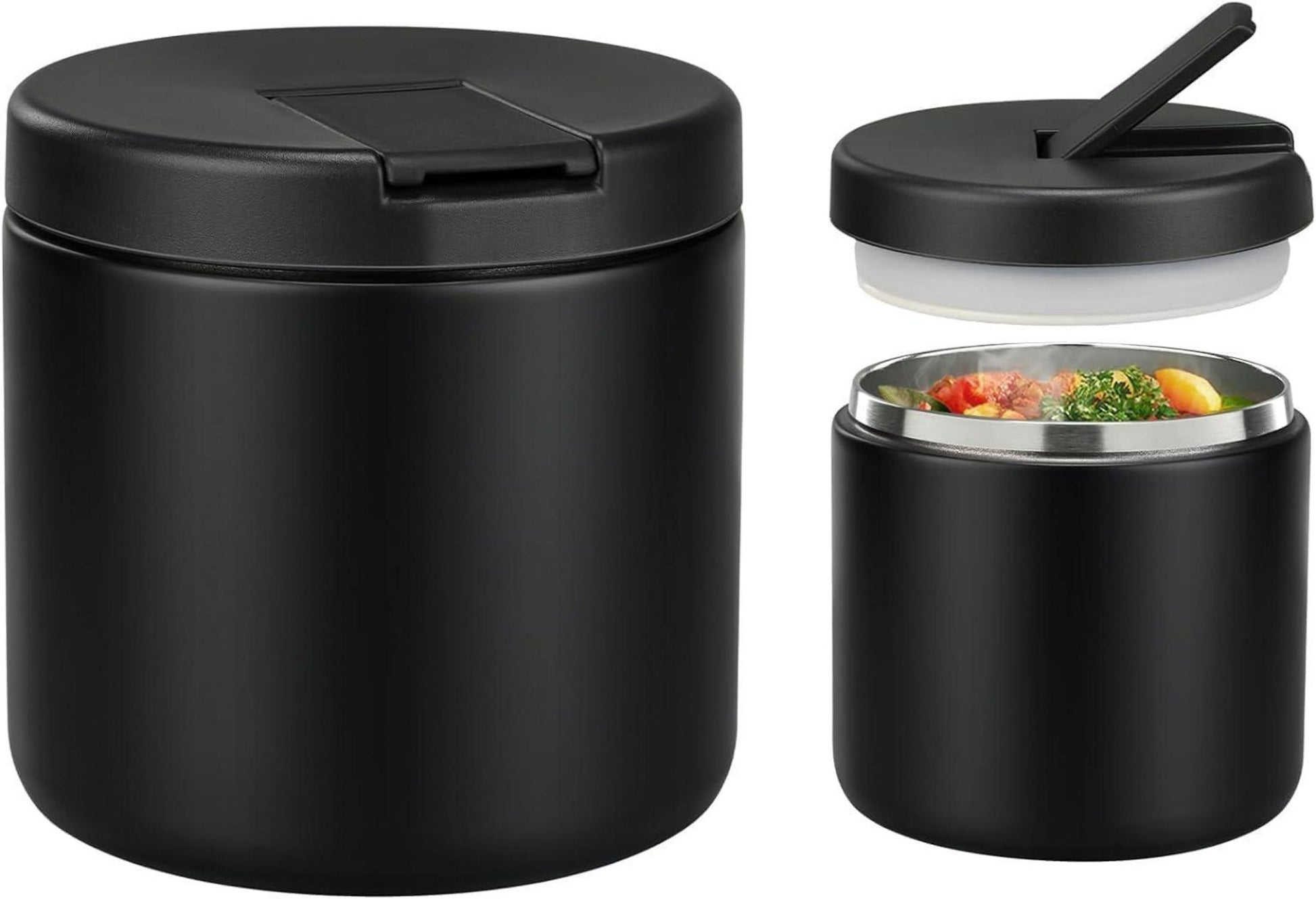 Thermobehälter 560ml Edelstahl Kinder Lunchbox auslaufsicher Weithals