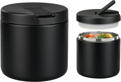 Thermobehälter 560ml Edelstahl Kinder Lunchbox auslaufsicher Weithals