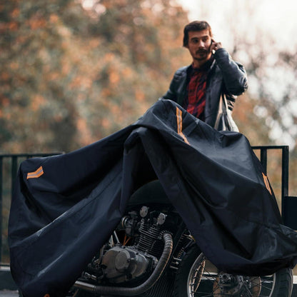 Motorradabdeckung 600D Oxford Wasserdicht Reflektierende