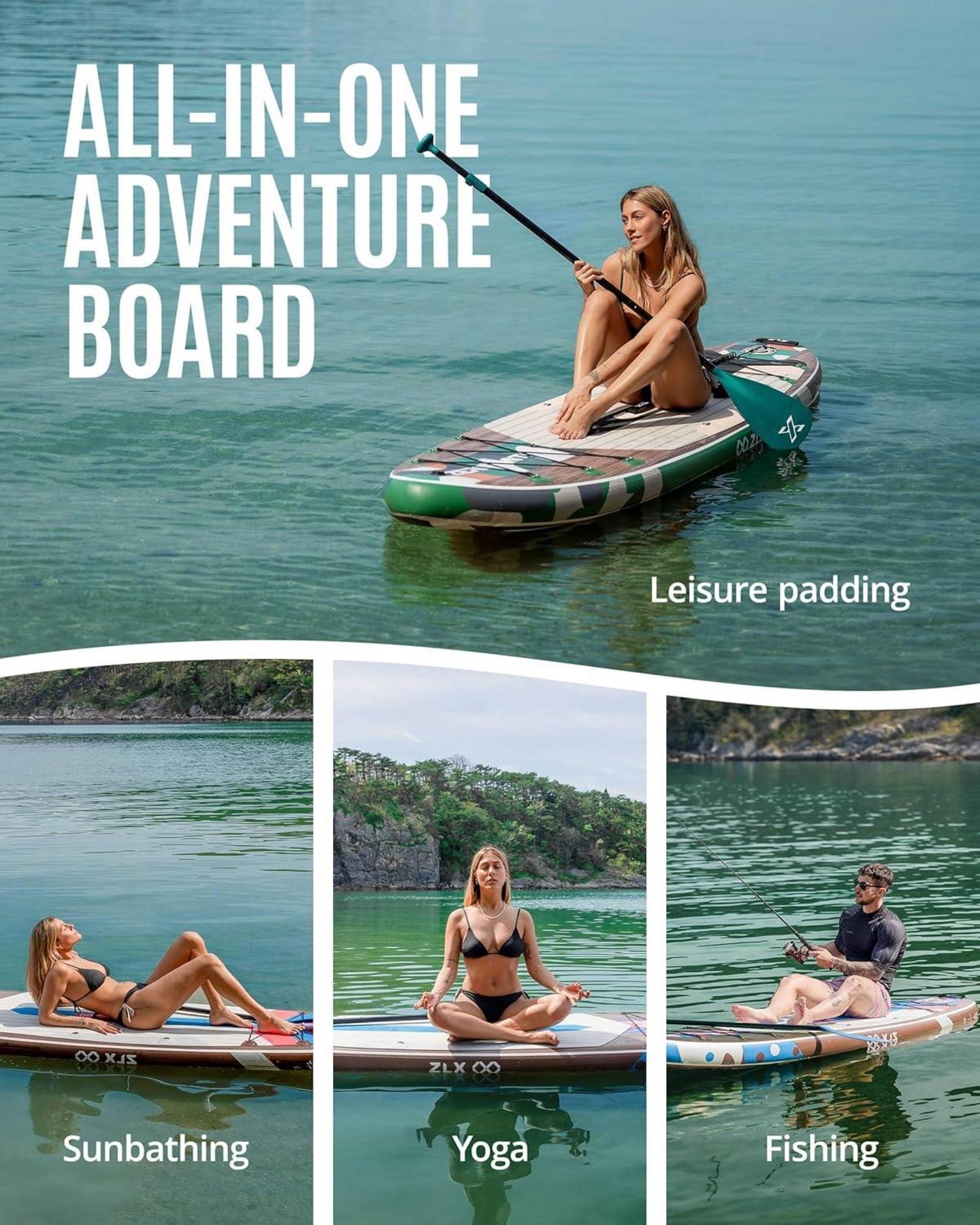Aufblasbares Stand Up Paddle Board 320 cm SUP für alle Levels